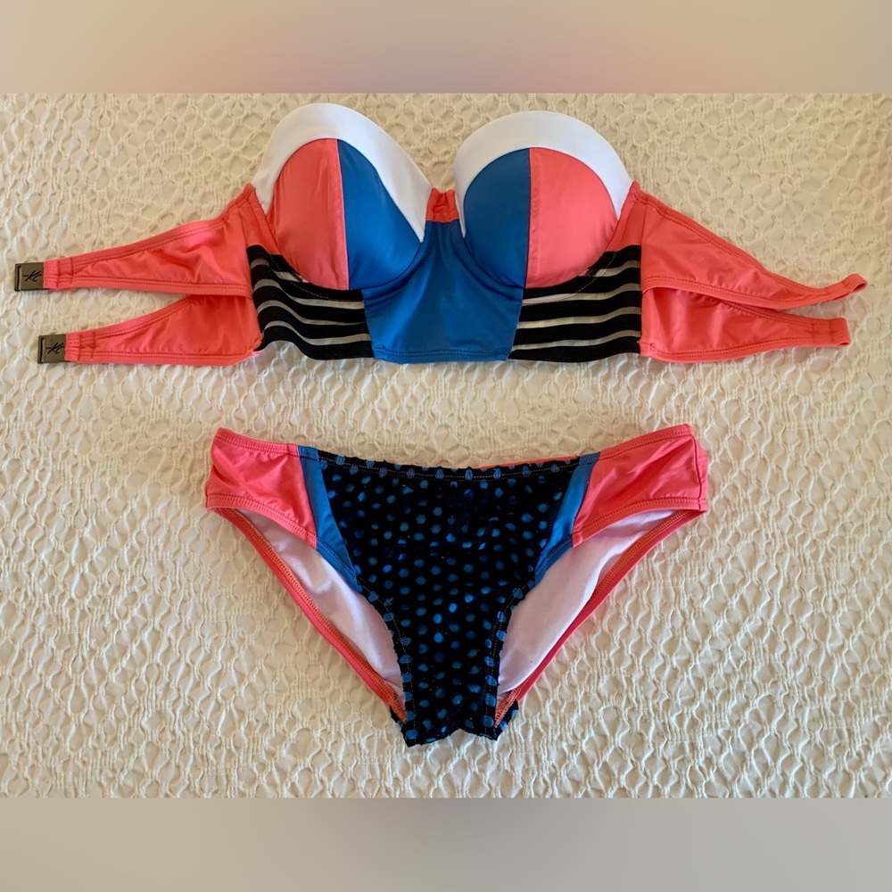 Kenneth Cole Black Bikini Set
